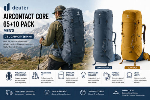 Deuter aircontact core - deuter, 65+10